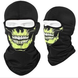 Tactical Skull Ghost Printed Full Face Mask Balaclava Halloween Ski Motorcycle